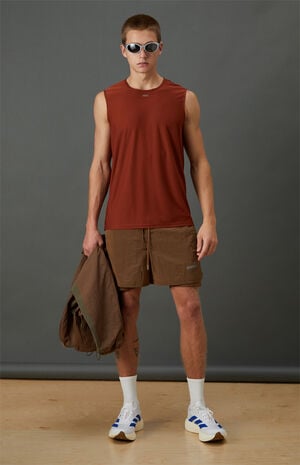 Active Burnt Orange Performance Tank Top image number 2
