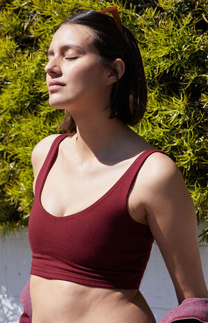 Burgundy Lydia Tank Top image number 2