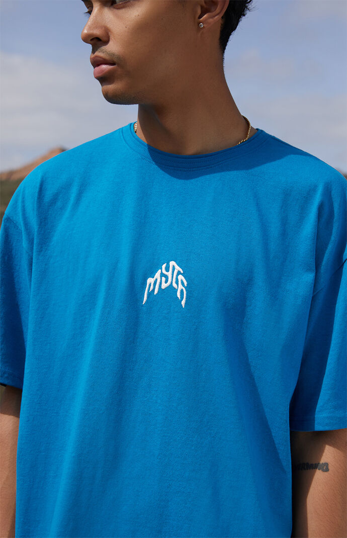 Myth Embroidered Double Neck T-Shirt