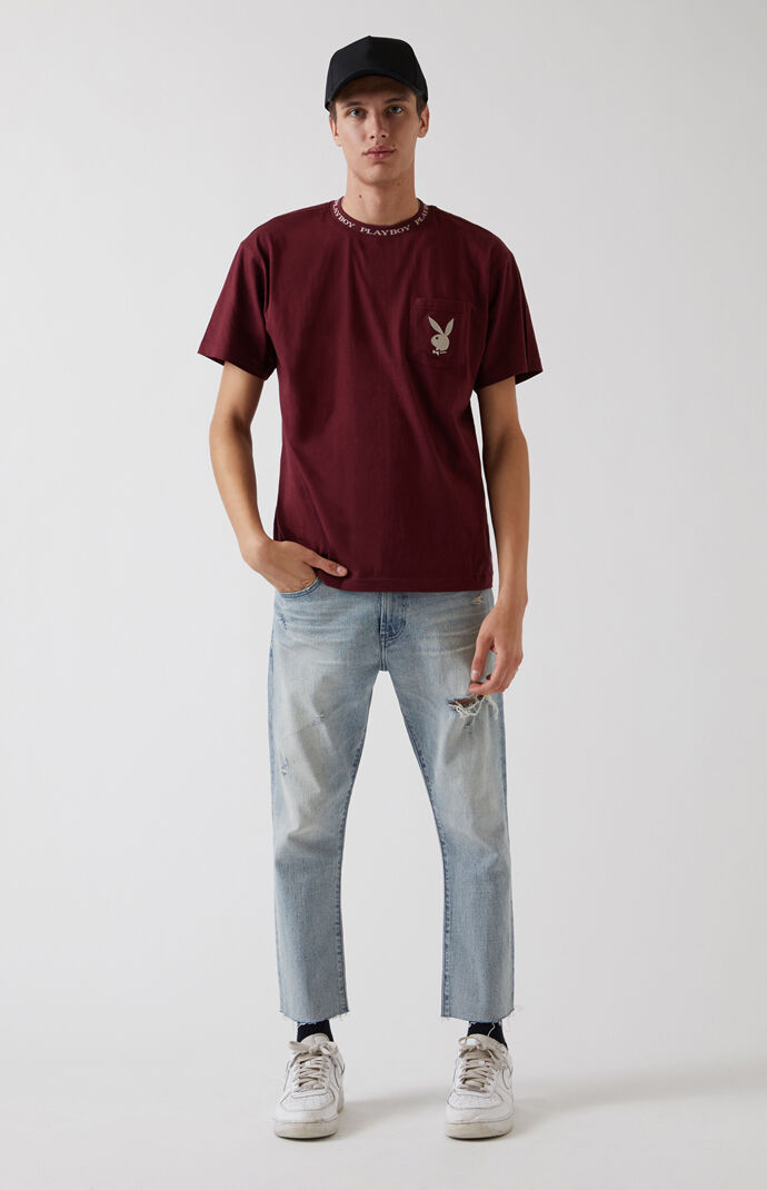 By PacSun Collar Logo T-Shirt