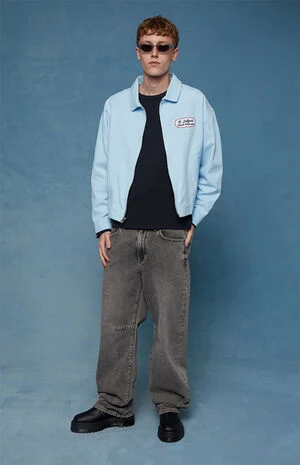 Mason Baggy Jeans Darted Dark Gray image number 1