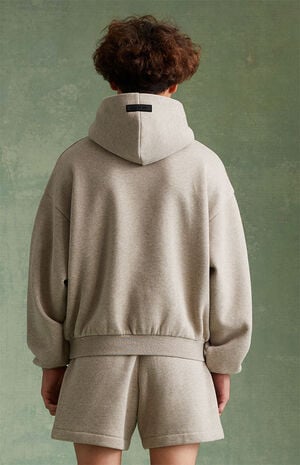 Essentials Core Heather Hoodie image number 3