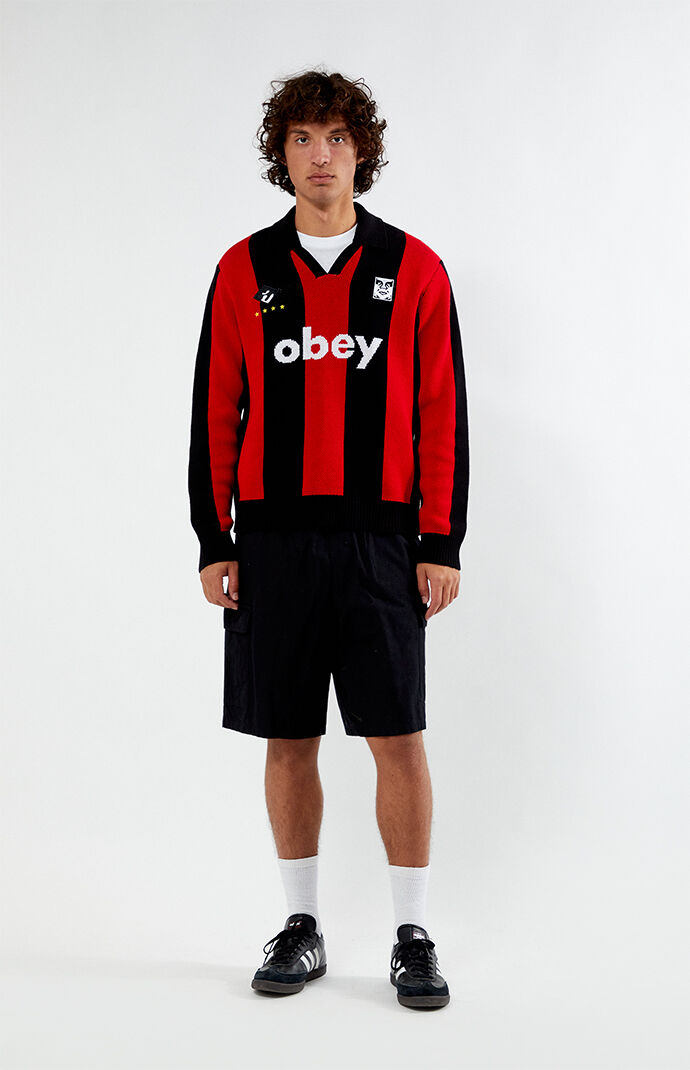 ウェア obey Soccer Jersey Sweater Obey Soccer Jersey Sweater | PacSun