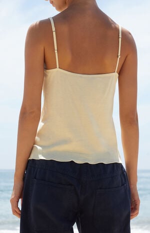 Yellow Arden Tank Top image number 4