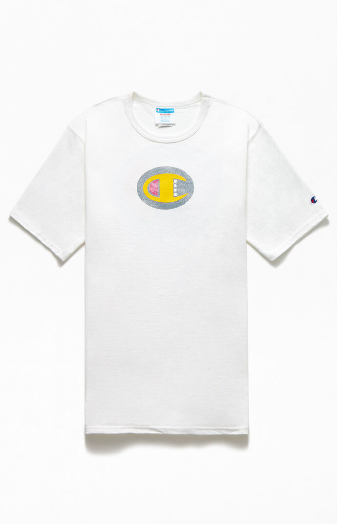 White Vintage Graphic T-Shirt
