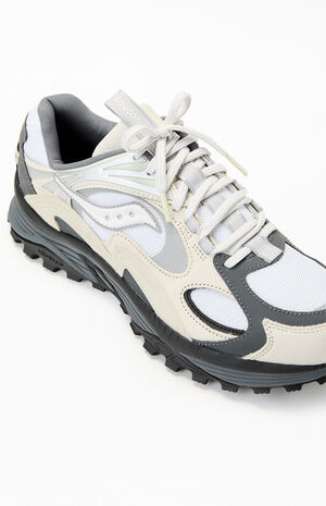 White Grid Aura X Shoes image number 6