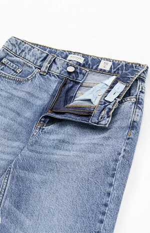 Relaxed Flare Jeans Medium Indigo image number 4
