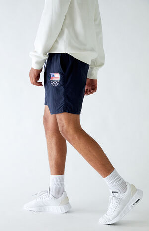 Team USA Rings Nylon Shorts Team USA Rings Nylon Shorts image number null