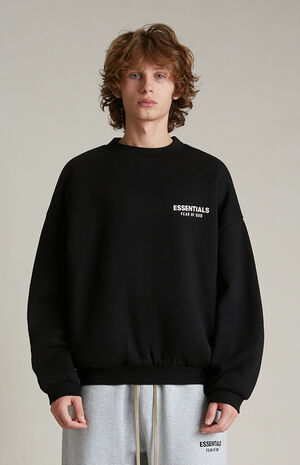 Black Fleece Crew Neck Sweatshirt image number 2