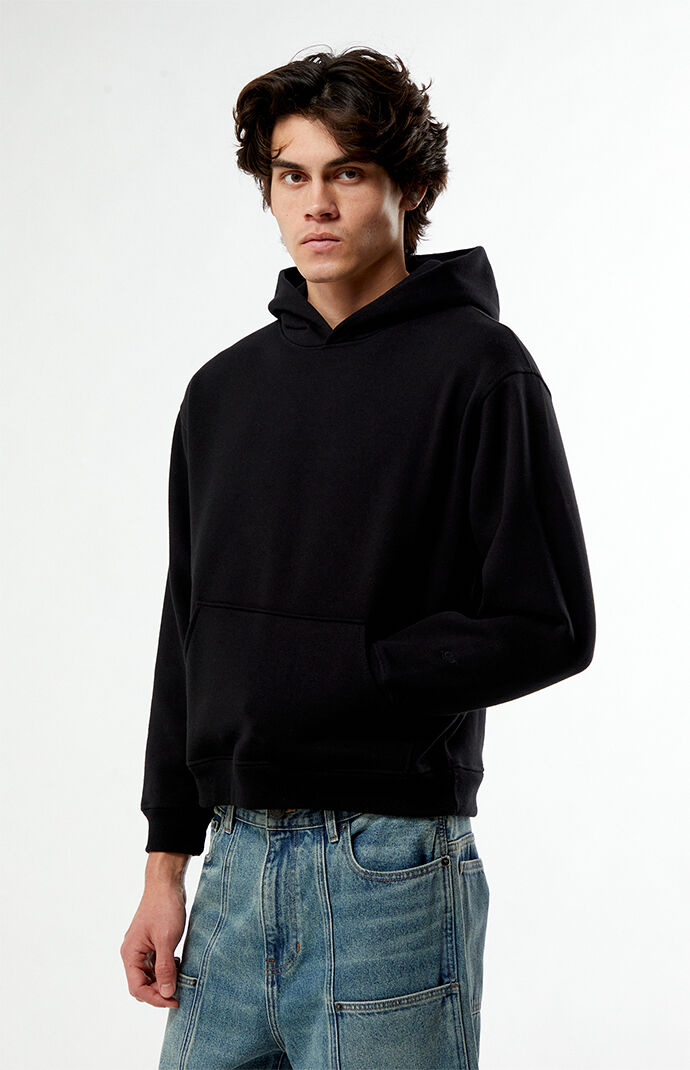 Pacsun Black Solid Hoodie