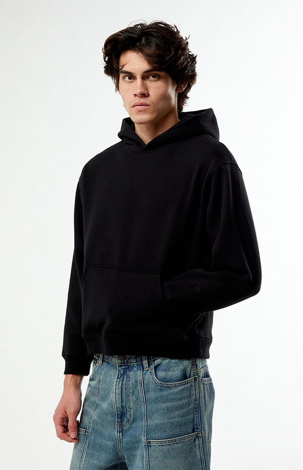 Pacsun Black Solid Hoodie Pacsun