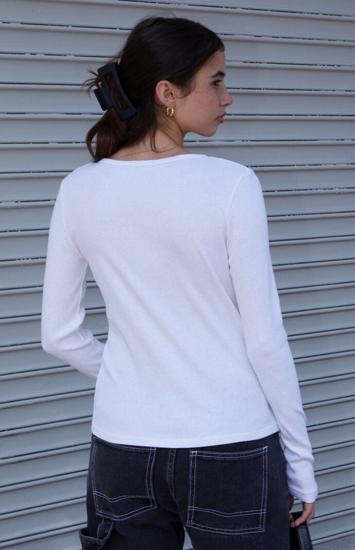 John Galt Leah Long Sleeve Top