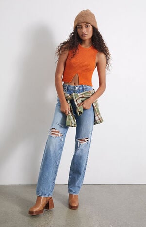 Chunky Split Hem Tank Top image number 4