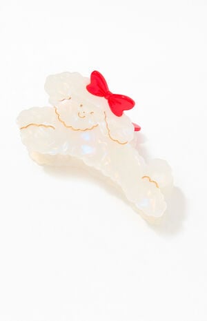 Poodle Hair Claw Clip image number 1