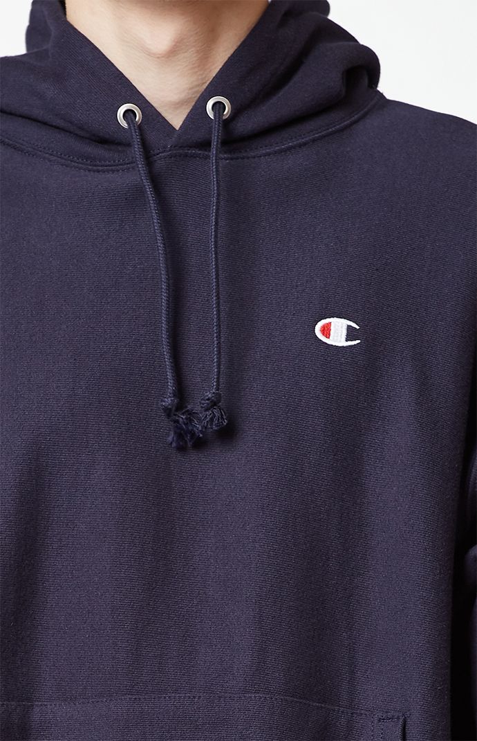 Mini C Reverse Weave Pullover Hoodie