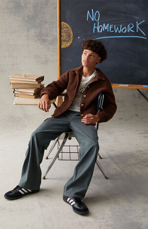 Green Baggy Cargo Pants image number 3