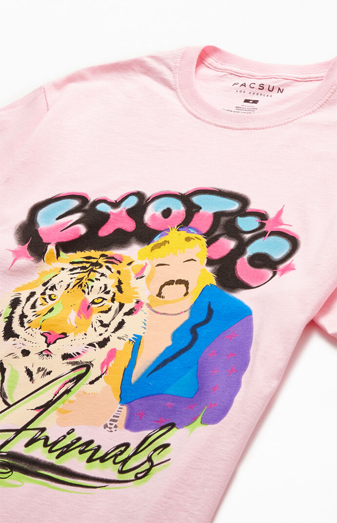 Pink Exotic Animals T-Shirt