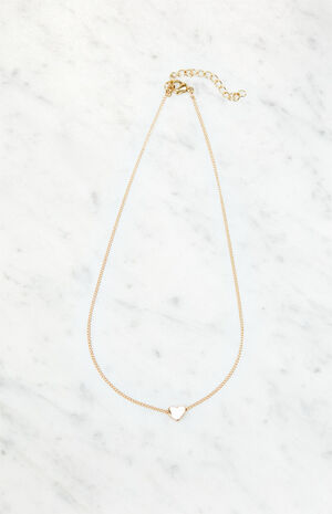 Heart Choker Necklace image number 1