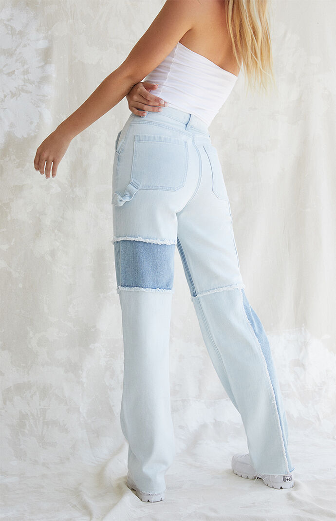 Patchwork '90s Boyfriend Carpenter Pants
