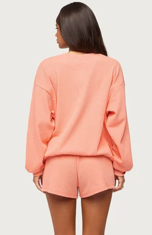 Baila Waffle Henley Top image number 3