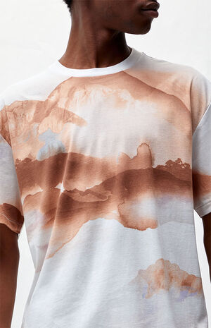 Mountains Watercolor T-Shirt image number 2