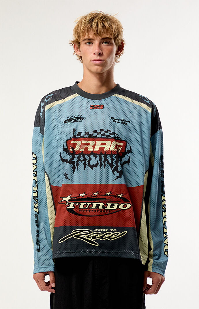 Pacsun Speed Racing Long Sleeve Jersey