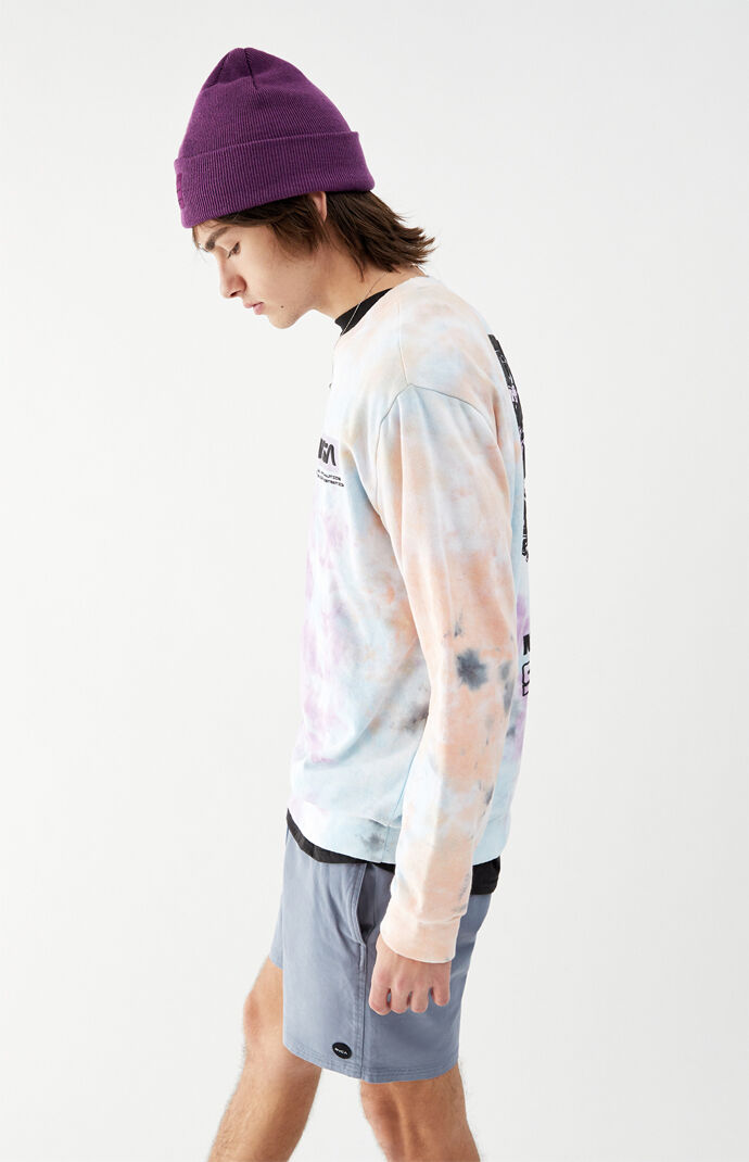 NASA Tie-Dye Crew Neck Sweatshirt