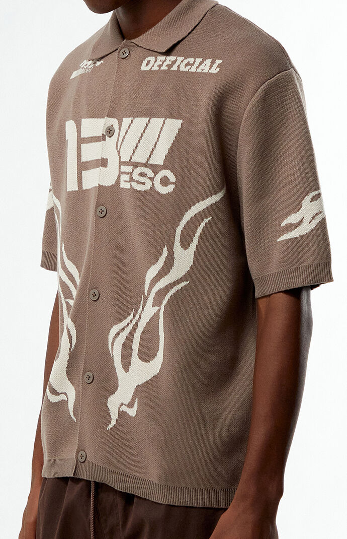 Pacsun 13 ESC Polo Sweater Shirt | Pacsun