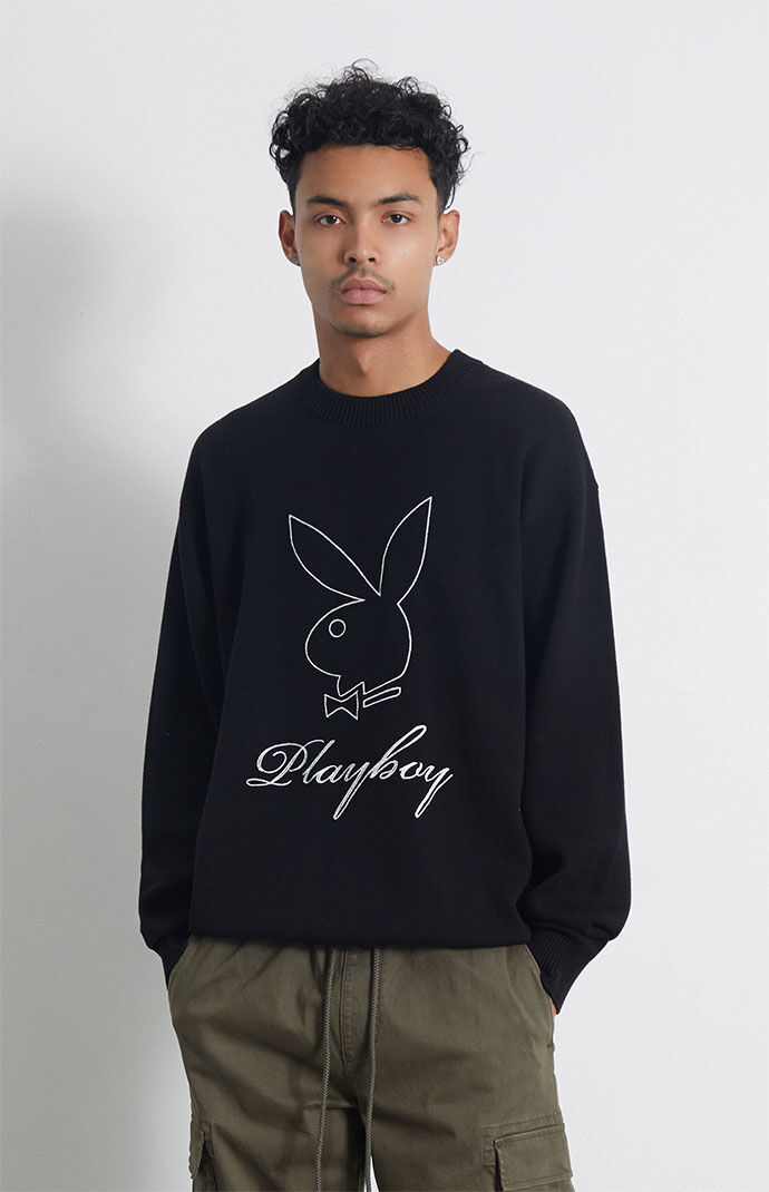 Playboy By PacSun Mast Crew Neck Sweater PacSun