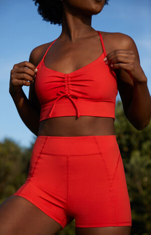 Cheeky Cinched Active Sports Bra image number 4