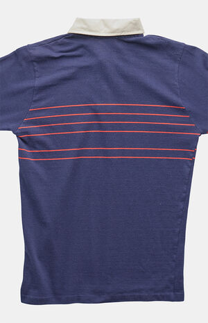 '80s Striped Polo Top image number 2