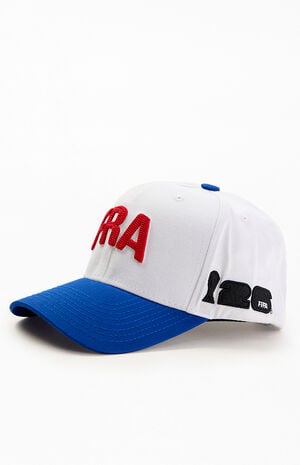 Embroidered France Pro Crown Snapback Hat image number 3