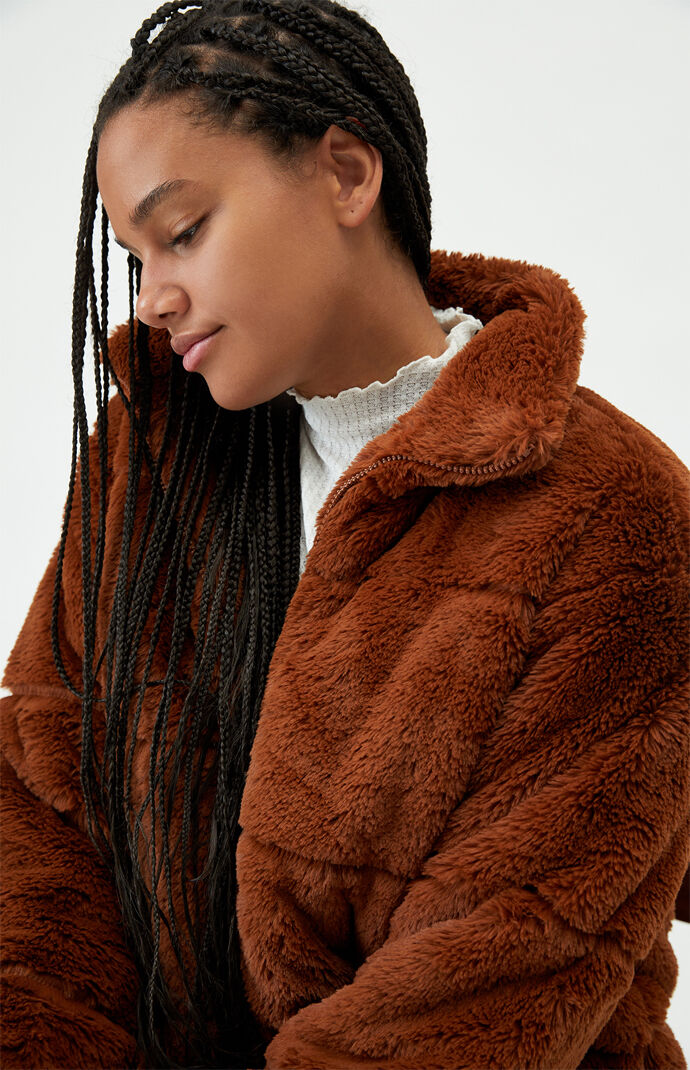 Cozy Faux Fur Puffer Jacket