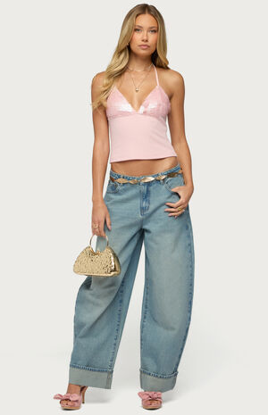 Kella Low Rise Baggy Jeans image number 5