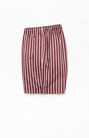 Cherry Striped 4.5" Swim Trunks image number 3