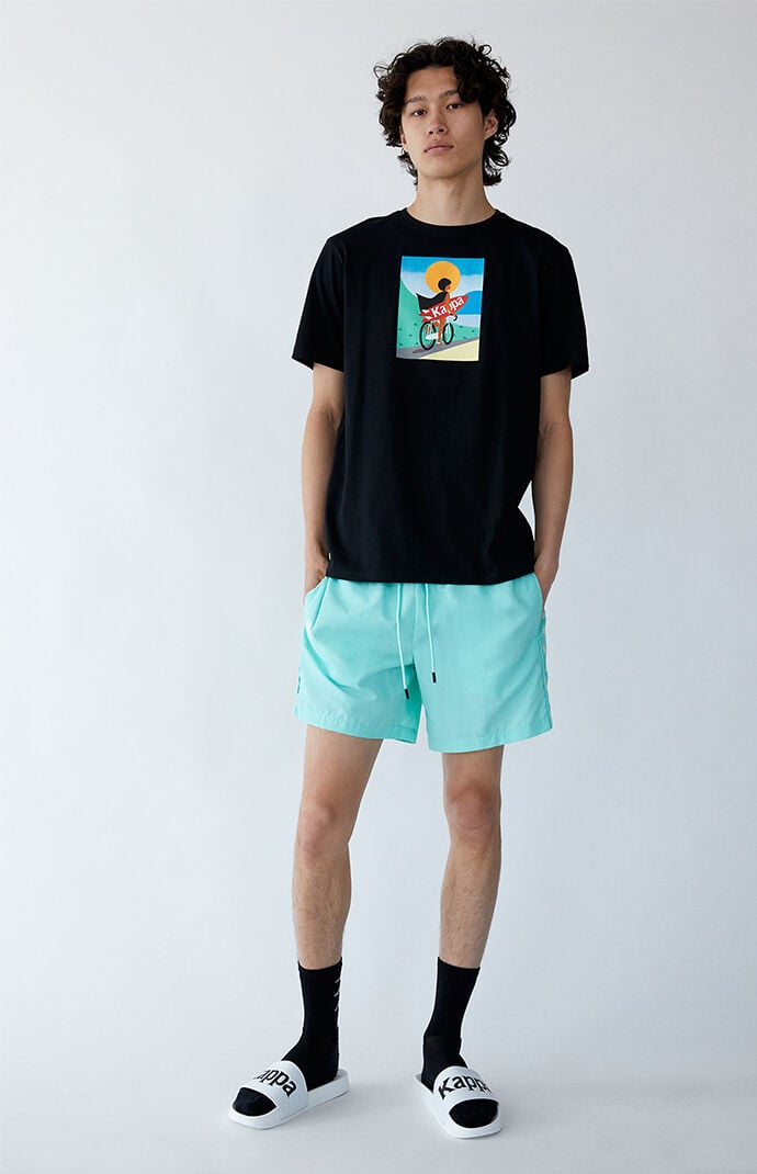Kappa Banda Coney Nylon Active Shorts PacSun