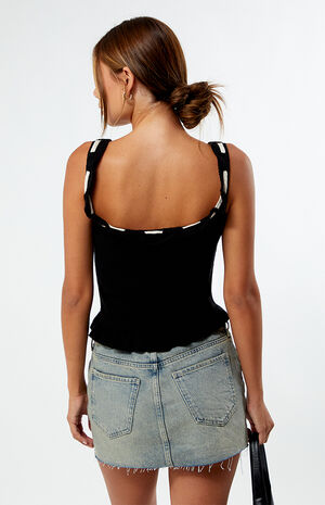 Ruffle Knit Cami Top image number 4