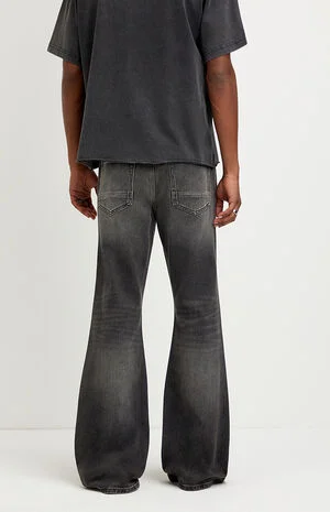 Jordan Baggy Bootcut Jeans Washed Black image number 4