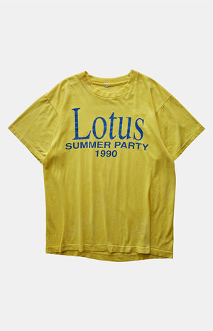 '90s Lotus Summer Party Graphic T-Shirt image number 1