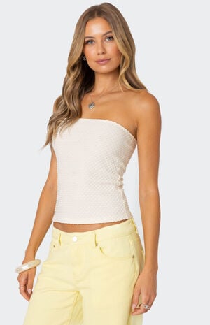 Albina Textured Tube Top image number 3