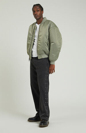 Dylan Baggy Jeans Studded Black image number 1