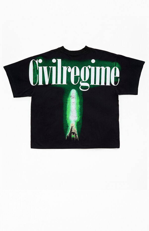Civil x Star Wars Concrete Green Crystal Oversized T-Shirt