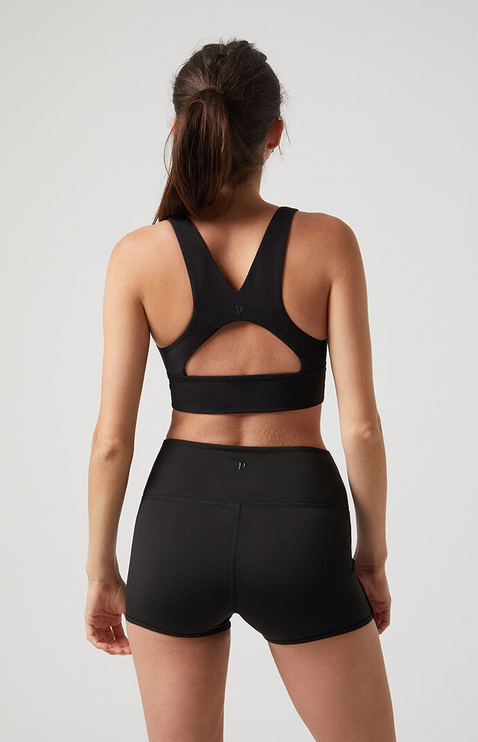 PAC 1980 Active Black A Cinch Sports Bra