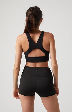 Active Black In A Cinch Sports Bra image number 5