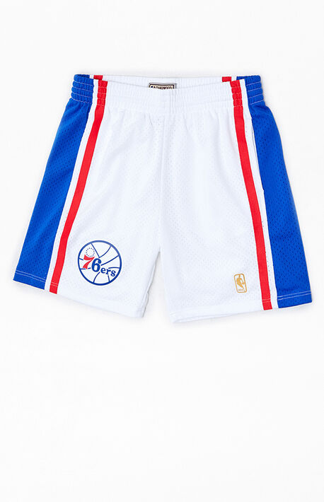 76ers mitchell and ness shorts