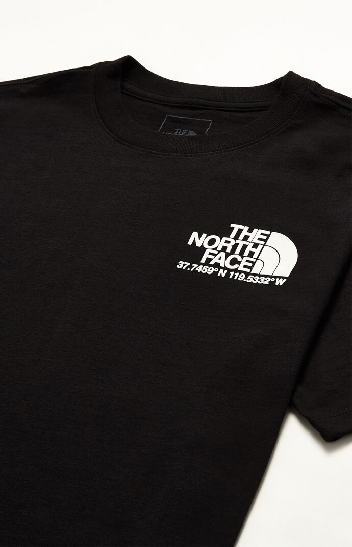 Black Coordinates Short Sleeve T-Shirt