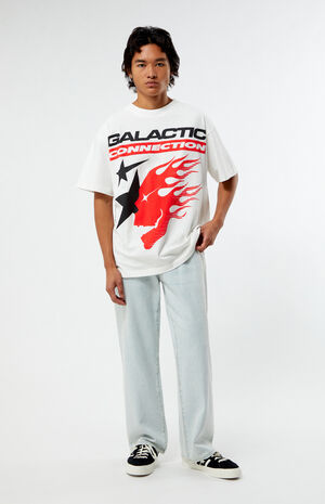 Galactic Connection Oversized T-Shirt image number 4