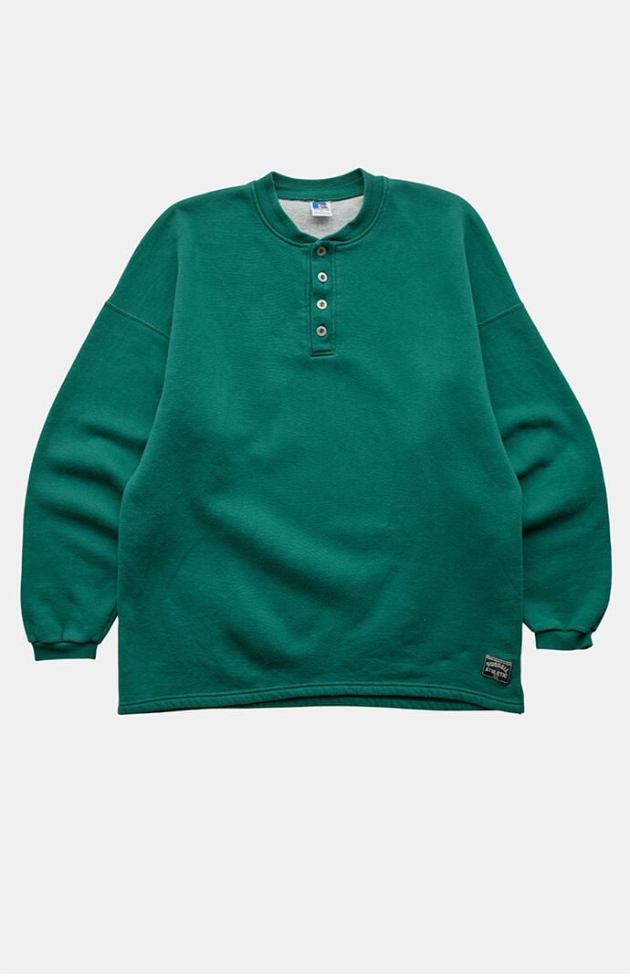 PS VINTAGE 2000s Green Russell Sweatshirt