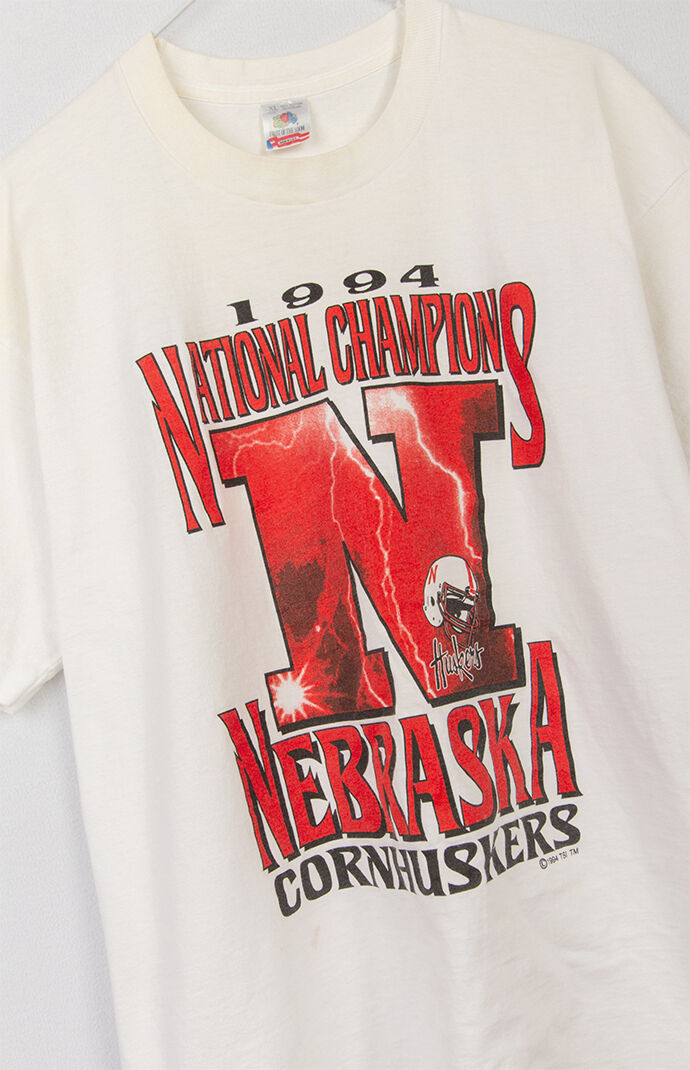 Upcycled Cornhuskers T-Shirt