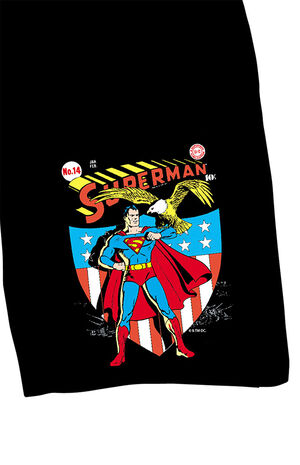 Superman Classic Comic Sweat Shorts image number 2